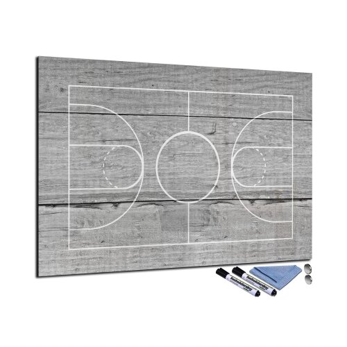 Glas-Magnettafel 70x100 Pinnwand Wand mit Zubehör Whiteboard Küche Office Büro