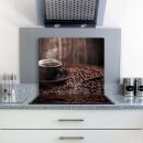 Herdabdeckplatten Ceranfeld 60x52 cm Spritzschutz Glas Schutz Kaffee Universal