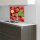 Küchenrückwand 60x60 Glas Spritzschutz Herd Spüle Fliesenschutz Küche Obst Rot