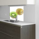 Küchenrückwand 60x60 Glas Spritzschutz Herd Spüle Fliesenschutz Küche Obst Grün