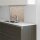Küchenrückwand 60x60 Glas Spritzschutz Herd Spüle Fliesenschutz Textur Beige