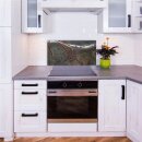 Küchenrückwand 60x60 Glas Spritzschutz Herd Spüle Fliesenschutz Textur Bunt