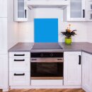 Küchenrückwand 60x60 Glas Spritzschutz Herd Spüle Fliesenschutz Küche Deko Blau