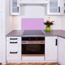 Küchenrückwand 80x40 Glas Spritzschutz Herd Spüle Fliesenschutz Küche Violett