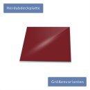 Herdabdeckplatten Ceranfeld 60x52 Dunkel Rot Spritzschutz...