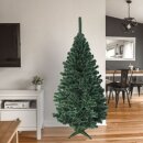 Weihnachtsbaum Christbaum Tannenbaum  Künstlicher  100-220cm Grün-Weiß Dekobaum
