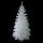 Weihnachtsbaum Christbaum Tannenbaum  Künstlicher   Weiß Tanne 150 cm Dekobaum