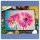 Herdabdeckplatten Ceranfeld Spritzschutz Glasplatte 80x52 Deko Blumen Pink