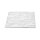 Herdabdeckplatten Ceranfeld Spritzschutz Glasplatte 80x52 Deko Textur Weiß