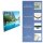 Herdabdeckplatten Ceran Spritzschutz Glasplatte 80x52 Deko Landschaft Blau