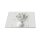 Herdabdeckplatten Ceranfeld Spritzschutz Glasplatte 80x52 Deko Abstrakt Weiß