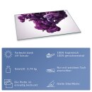 Herdabdeckplatten Ceranfeld Spritzschutz Glasplatte 80x52 Abstrakt Violett