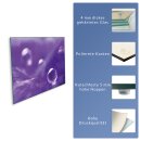 Herdabdeckplatten Ceranfeld Spritzschutz Glasplatte 80x52 Abstrakt Violett