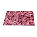 Herdabdeckplatten Ceranfeld Spritzschutz Glasplatte Universal 90x52 Rosen Pink