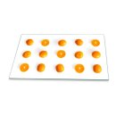 Herdabdeckplatten Ceranfeld Spritzschutz Glasplatte Universal 90x52 Obst Orange