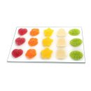 Herdabdeckplatten Ceranfeld Spritzschutz Glas Universal 90x52 Süßigkeiten Bunt