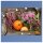 Herdabdeckplatten Ceranfeld Spritzschutz Glasplatte Universal 90x52 Gemüse Pink