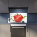 Herdabdeckplatten Ceranfeld Spritzschutz Glasplatte Universal 90x52 Gemüse Rot