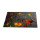 Herdabdeckplatte Abdeckung Ceranfeld Abdeckplatte 1-Teilig 90x52 Gewürze Schutz