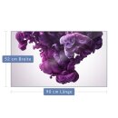 Herdabdeckplatten Ceranfeld Spritzschutz Glas Universal 90x52 Abstrakt Violett