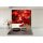 Küchenrückwand 65x60 Glas 65x60 Spritzschutz Herd Spüle Fliesenschutz Küche Rosa Rot