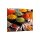 Küchenrückwand 65x60 Glas 65x60 Spritzschutz Herd Spüle Fliesenschutz Gewürze Orange