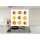 Küchenrückwand 65x60 Glas 65x60 Spritzschutz Herd Spüle Fliesenschutz Deko Obst Orange