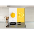 Küchenrückwand 65x60 Glas 65x60 Spritzschutz Herd Spüle Fliesenschutz Küche Obst Gelb