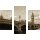 Wandbilder Stadt Beige 90x70 Glas 3 Teilig Acryl Bild Acrylglasbilder Wanddeko