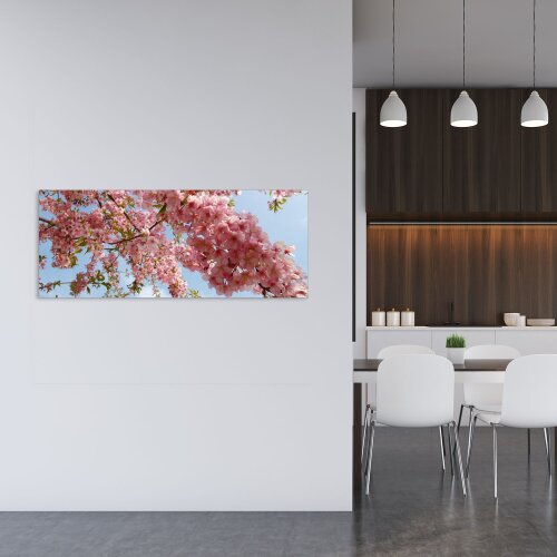 Glasbilder Wandbilder 125 x 50cm Blüten Blumen AG312502426