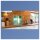 Herdabdeckplatte Ceran 2-teilig 2x30x52 Abstrakt Grün Abdeckung Glas Deko Schutz
