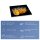 Herdabdeckplatte Ceran 1 teilig 60x52 Orangen Gelb Abdeckung Glas Spritzschutz