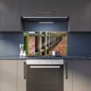 Herdabdeckplatte Ceran 90x52 Natur Bunt Abdeckung Glas Spritzschutz Küche Deko