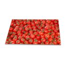 Herdabdeckplatte Ceran 90x52 Gemüse Rot Abdeckung Glas Spritzschutz Küche Deko