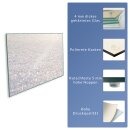 Herdabdeckplatte Ceran 90x52 Textur Weiß Abdeckung Glas Spritzschutz Küche Deko
