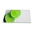 Herdabdeckplatte Ceran 90x52 Limette Grün Abdeckung Glas Spritzschutz Küche Deko