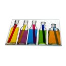 Herdabdeckplatte Ceran 90x52 Flasche Bunt Abdeckung Glas...