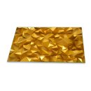 Herdabdeckplatte Ceran 90x52 Abstrakt Gold Abdeckung Glas...