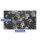 Herdabdeckplatte Ceran 90x52 Blumen Schwarz Abdeckung Glas Spritzschutz Küche