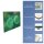 Herdabdeckplatte Ceran 1 Teilig 80x52 Natur Grün Abdeckung Glas Spritzschutz