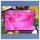 Herdabdeckplatte Ceran 1 Teilig 80x52 Blumen Pink Abdeckung Glas Spritzschutz