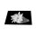 Herdabdeckplatte Ceran 1 Teilig 80x52 Muschel Weiß Abdeckung Glas Spritzschutz