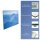 Herdabdeckplatte Ceran 80x52 Landschaft Blau Abdeckung Glas Spritzschutz Deko
