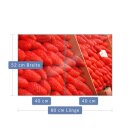 Herdabdeckplatte Ceran 2-Teilig 2x40x52 Obst Rot...