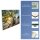 Herdabdeckplatte Ceran 2-Teilig 2x40x52 Meer Blau Abdeckung Spritzschutz Glas