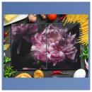 Herdabdeckplatte Ceran 2-Teilig 2x40x52 Rose Pink...