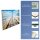 Herdabdeckplatte Ceran 2-Teilig 2x40x52 Meer Blau Abdeckung Spritzschutz Glas