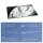 Herdabdeckplatte Ceran 2-Teilig 2x40x52 Retro Grau Abdeckung Spritzschutz Glas