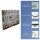 Herdabdeckplatte Ceran 2-Teilig 2x40x52 Retro Weiß Abdeckung Spritzschutz Glas