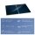 Herdabdeckplatte Ceran 2-Teilig 2x40x52 Natur Blau Abdeckung Spritzschutz Glas